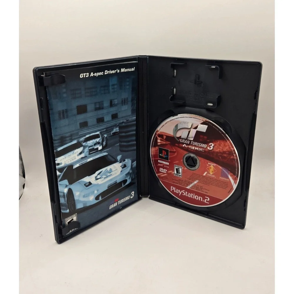 Gran Turismo 3 A-spec‎ (Sony PlayStation 2, 2006) Complete Game w/ Manual